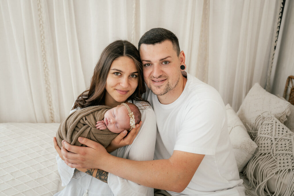 Babyfotografin Weiz, Gleisdorf und Hartberg, Baby mit Eltern