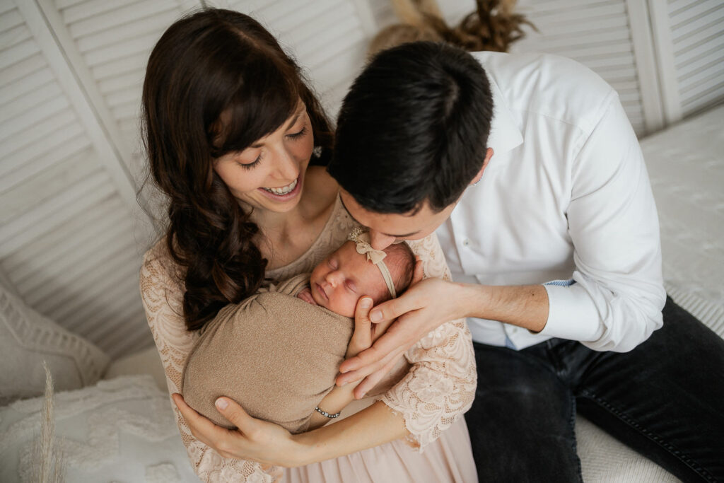 Babyfotografin Weiz, Gleisdorf und Hartberg, Eltern mit Baby