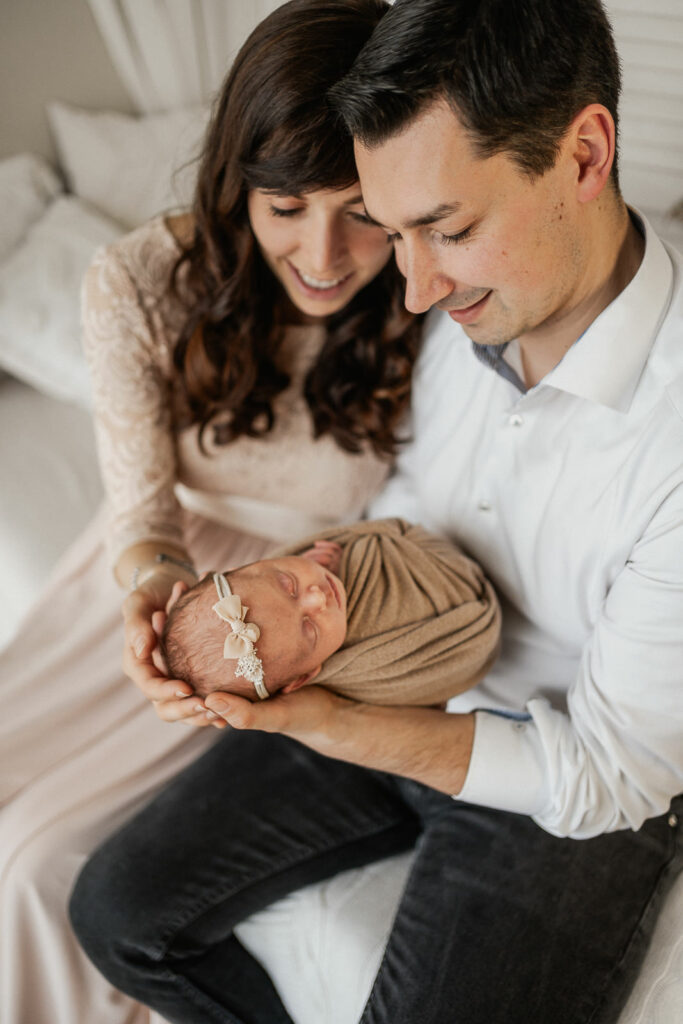 Babyfotografin Weiz, Gleisdorf und Hartberg, Eltern mit Baby